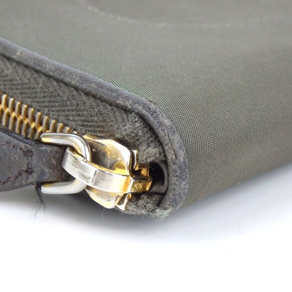 Authentic PRADA 1M0506 logo zip around purse Nylon [Used] - Picture 5 of 14